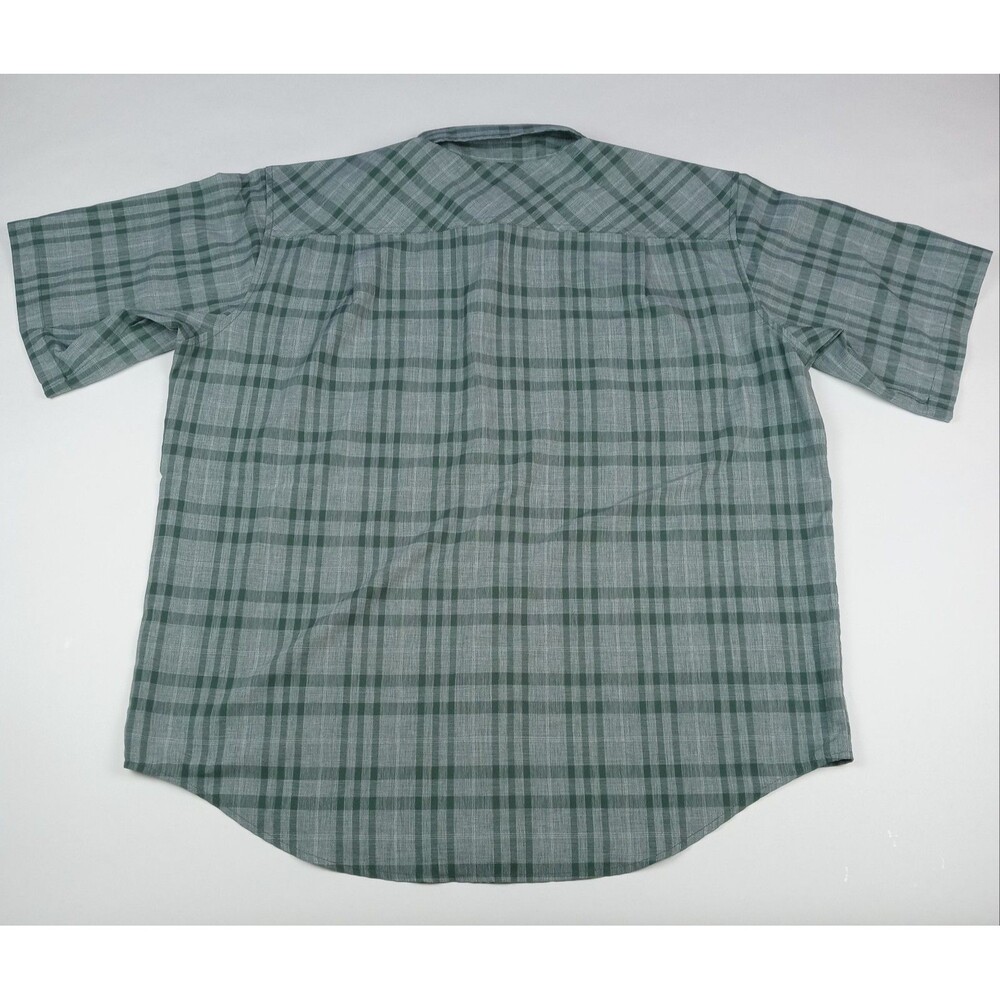 ORVIS Button Up Shirt Short Sleeve Plaid Men's Size 2XL Casual - Picture 5 of 10